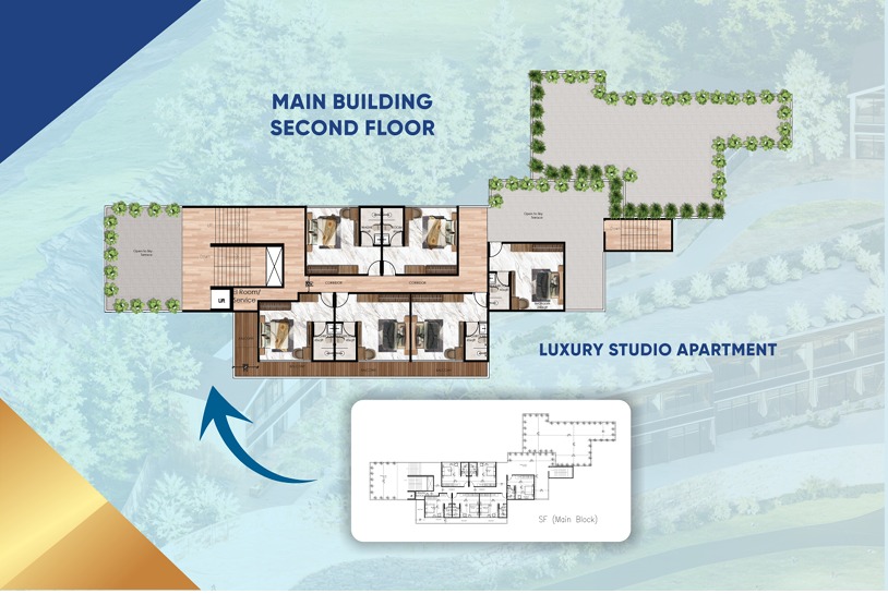 Luxury Studio Apartment Floor Plan